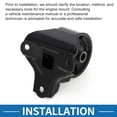 thumbnail image 6 of Unique Bargains Engine Motor Mount No.219103S050 Engine Mounting for HYUNDAI SONATA 2010-2015 Metal, 6 of 6
