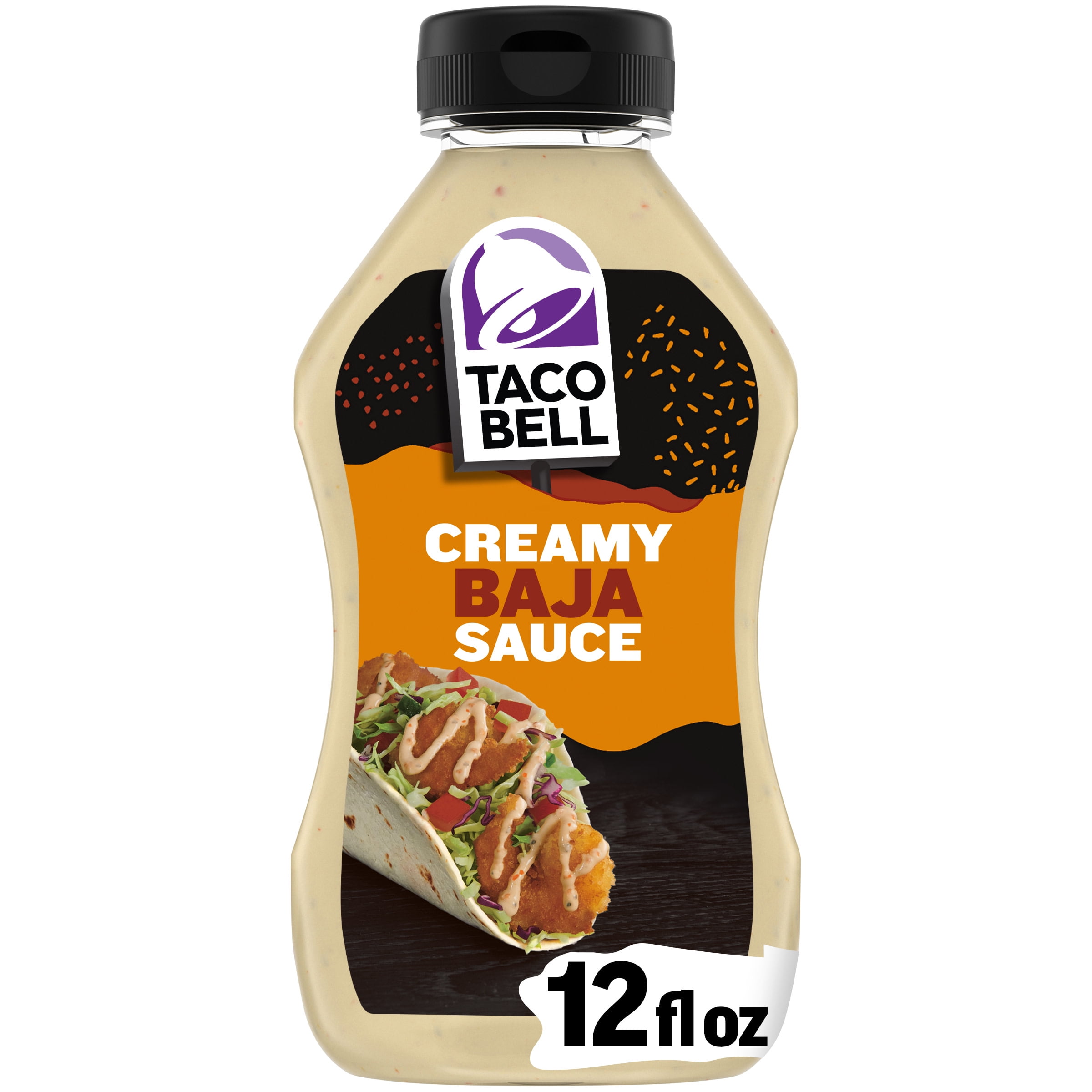Taco Bell Creamy Baja Sauce, 12 fl. oz. Bottle