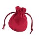 thumbnail image 1 of Bolsa con cordón para guardar joyas, organizador de regalos de fiesta, bolsa de terciopelo para relojes, collares, pulseras, dijes y aniversarios. Vino tinto 65x85cm, 1 of 8