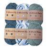 Chunky Yarn,Knitting Yarn Fabric T Shirt Yarn Carpet Yarn,Knitting Yarn for DIY Bag Blanket Cushion Crochet,Polyester Chunky Yarn for Crocheting Knitting,Tapestry Hand Knit Crocheting Style A