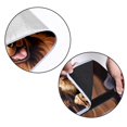 thumbnail image 5 of Dog Paw Print Canvas Beach Blanket Picnic Mat - Waterproof and Sandproof Outdoor Camping Mat with Carry Bag - Large Size for Beach, Picnics, and Travel - Durable and Easy to Clean - 200x150cm, 5 of 6