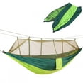 thumbnail image 5 of Ultralight Swing with Rollover Prevention, Green & Yellowish Green Net 260x140cm Anti-Mosquito Camping Hammock, 5 of 8