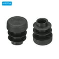 thumbnail image 3 of Tapones de extremo de plástico Uxcell de 1/2"OD, 40Pcs, tapón de agujero redondo, negro, 3 of 6
