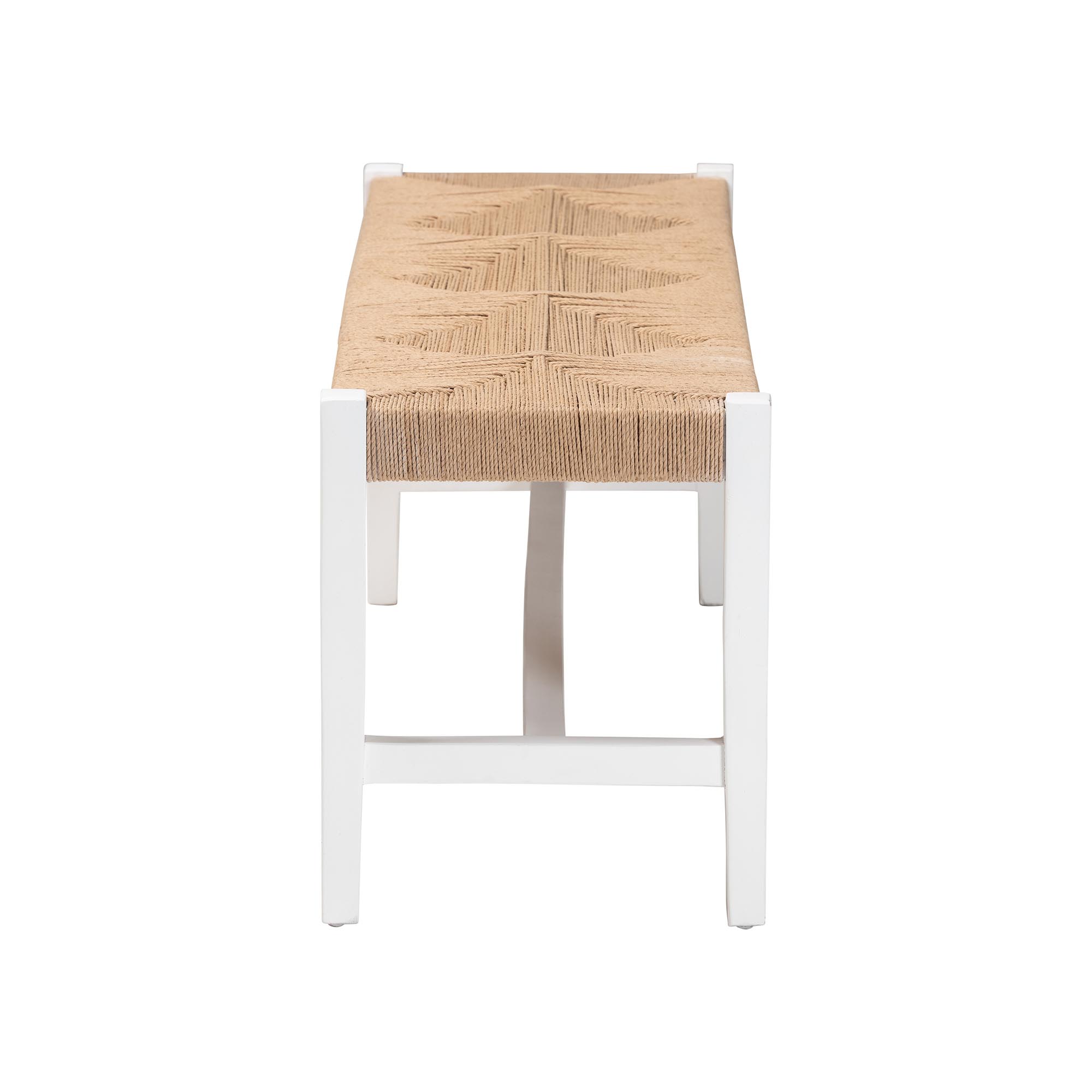 bali & pari Prita Boho Bench, Brown