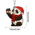 thumbnail image 3 of Puntoco Adorno navideño para ventana. Hermoso regalo navideño. Adorno navideño para ventana. Liquidación de adornos de decoración interior y exterior en Navidad, 3 of 6
