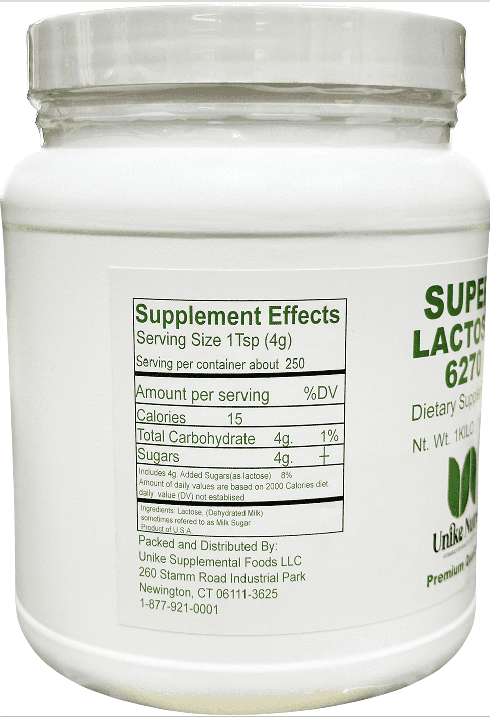 Super Lactose Powder Sugar—Natural Food Stabilizer—Lactose Homebrew in Beer Making—Low Carb Sugar Replacement—Healthy Sweeteners for Cooking & Baking, Sugar Powder Filler