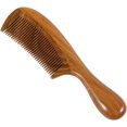thumbnail image 3 of HUGFEGWE Wood Hair Comb Fine Tooth Comb Anti-static Hair Comb for Thick Hair AZ824-5966, 3 of 5