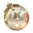 thumbnail image 2 of Large Single Christmas Ball Ornament 5.9in - Shatterproof Plastic with Metallic Finish, Hanging Holiday Decor for Tree/Mantel, Festive Tabletop Accent for Christmas Parties, 2 of 4