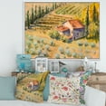 thumbnail image 2 of Designart 'Little Farmhouse In Countryside' Country Framed Canvas Wall Art Print, 2 of 5