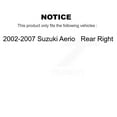 thumbnail image 2 of Kugel Roulement de Roue avant 70-510077 pour Voiture 2002-2007 Suzuki Aero, 2 of 10