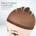 thumbnail image 4 of Wig Caps, 6PCS Black Stocking Caps for Wigs, Stretchy Nylon Wig Caps for Women, Girls, Kids-2, 4 of 6