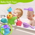 thumbnail image 2 of Juego de regaderas CreateView de Bath Toys, 6 unidades, sin agujero, para patos, 2 of 6