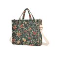 thumbnail image 7 of FORMRS Womens Corduroy Tote Bag Crossbody Shoulder Handbag with Pocket, Christmas Bows, 7 of 7