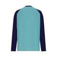 thumbnail image 5 of DISKEBUISS Women's Long Sleeve Raglan T-Shirts Crew Neck Color Block Tops for Fall Casual Loose Blouse, 5 of 6