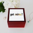 thumbnail image 4 of CafePress - Got Anime? - Keepsake Box, Finished Hardwood Jewelry Box, Velvet Lined Memento Box, 4 of 5