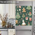 thumbnail image 3 of Yayeee Magnetic Dishwasher Cover for The Front Decoration Home Kitchen Machine Sticker Protector, Green Christmas Trees, 3 of 6