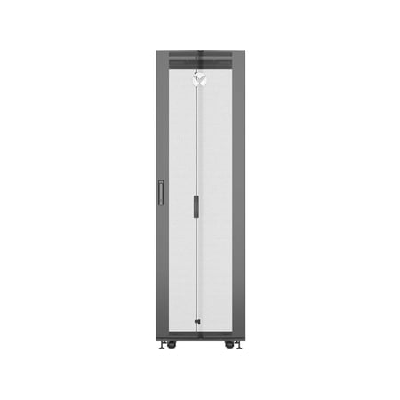 UPC: 0767041025217 | Vertiv VR3100 VR Rack – 42U with Doors/ Sides & Casters
