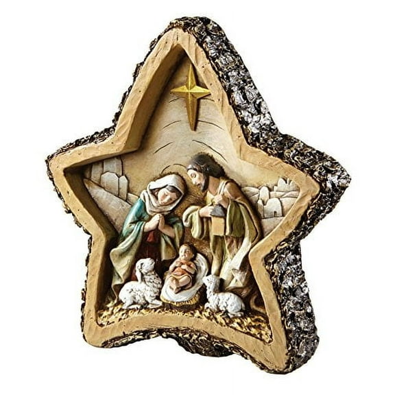 Avalon Gallery Nativity Woodcut Figurine, Star