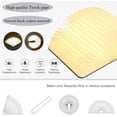 thumbnail image 6 of Wooden Book Lamp Folding Portable Desk Light,Novelty LED Lantern with USB Rechargable Gift for Christmas Happy Birthday Happy New Year Friend Party, 6 of 7