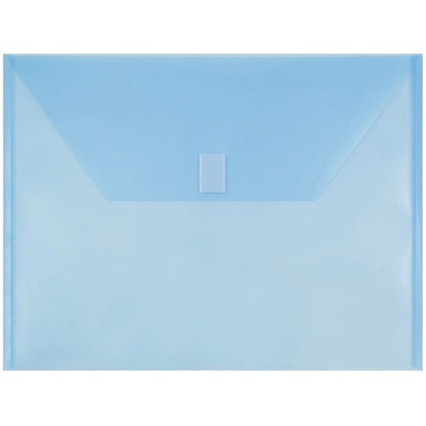 Porte document/classeur en plastique 9-3/4 X 13