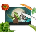 thumbnail image 2 of Caroline's Treasures Halloween Scary Chocolate Labrador Glass Cutting Board Large, 2 of 2