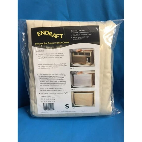 Jebb Products 011-MK The Original Indoor Insulating & Decorative Air Conditioner Cover - Small