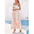thumbnail image 4 of PRETTYGARDEN Womens Spring Boho Maxi Dress Eyelet Floral Long Flowy Sundresses Summer Beach Vacation Clothes, 4 of 8
