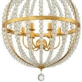 thumbnail image 3 of Crystorama Roxy 6 Light Antique Gold Chandelier - 22'' W x 29.75'' H, 3 of 5