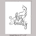 thumbnail image 3 of His Beauty/Her Beast - Set of Two - 11x14 Unframed Art Print - Great Home/Living Room Decor/Wedding Gift, 3 of 6