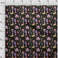 thumbnail image 3 of oneOone Cotton Cambric Black Fabric Circus Sewing Craft Projects Fabric Prints By Yard 56 Inch Wide-aB, 3 of 5