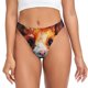 thumbnail image 1 of Balery Oil Painting Colorful Hamster Tangas de Algodón para Mujer con Estampado – Ropa Interior Sexy, Transpirable, G-string-3X-Large, 1 of 6