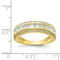 thumbnail image 5 of Primal Gold 10 Karat Yellow Gold Cubic Zirconia Ring, 5 of 7