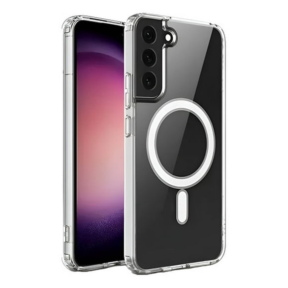 Funda Para Galaxy A54 Magnetic Clear Case Premium Reforzada Transparente