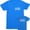 Heather Royal, variant on Men's Camp Staff Tee NR, Chest & Back, Red, 2XL