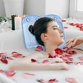 thumbnail image 4 of Bathtub Pillow with Suction Cups for Neck and Head Support High Resilience Non- Bath Accessory, 4 of 4