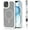 White, variant on BLACK+DECKER for iPhone 15 Case, Compatible with MagSafe, Shockproof Military-Grade Protection, Magnetic Phone Case for iPhone 15 Pro, Coral Rose (Changeable Buttons & Lanyard)
