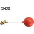 thumbnail image 2 of Adjustable water level float valve, brass float valve for water tanks, material (DN20), 2 of 4
