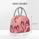 thumbnail image 2 of Easygdp Cool Flamingos Sunglasses Scene Bolsa de Almuerzo Insulada Grande, Forro de Aluminio, Diseño Espacioso, a Prueba de Fugas, Ideal para Trabajo, Picnics, Viajes y Actividades al Aire Libre, 2 of 6