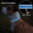 thumbnail image 5 of Minzimin 2pcs Reflective Nylon Dog Collars 2pcs,with Quick Release Buckle,Adjustable Safety Nylon Collars for Small Medium Large Dogs, 5 of 6