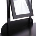 thumbnail image 6 of paproos Vintage Vanity Table with Rotating Rectangular Mirror, Vintage Makeup Dressing Table with Stool, Dresser Table for Women, 6 of 10