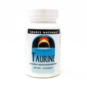 Source Naturals Taurine 500mg - 60 Tablets