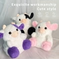 thumbnail image 2 of Adorable Cow Plush Toy - Soft Polyester, Perfect for Home Decor & Birthday Gifts, Ideal for Parties, 2 of 5