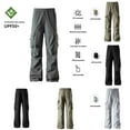 thumbnail image 5 of qucoqpe Casual Drawstring Cargo Pants for Men Loose Fitting Windproof Quickly-Dry Protection Sun Functional Hiking Work Trousers, 5 of 5
