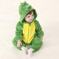 thumbnail image 3 of Disfraz de dinosaurio para niños pequeños Disfraz de animal con capucha lindo de Halloween para niños - Dinosaurio 6-12 meses ACTIVE Biensenido a ACTIVE, 3 of 5