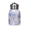 thumbnail image 2 of 1Pc 300ml Mini Water Bottles Stainless Steel Slim Insulated Thermal for Hot Cold Drink Thermal Small Vacuum Portable Water Bottle (A), 2 of 5