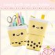 thumbnail image 5 of Estuche de lápices Boba para niños, estuche de lápices desplegable, estuche de maquillaje, regalo de Navidad para niños, organizador de bolígrafos, bolsa de cosméticos, Kawaii Stati, 5 of 5