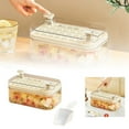 Ice Cube Tray With Lid Ice For Freezer Convenient Ice Storage Container