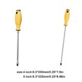 thumbnail image 3 of xinxixnxx Screwdriver Portable Industrial Rubber Handle Disassemble Installation Hand Repair Tool Replacement Upgrade Accessories 4 inch Crossed, 3 of 6