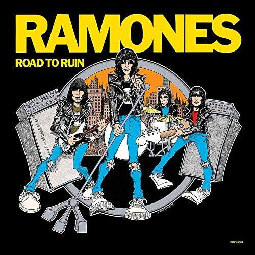 RAMONES レコード (US初期プレス) Ramones – N.Mint 1976 1st Press Debut Album / With Misspelled Song