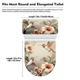 thumbnail image 7 of Yuyamidu Hummingbird Toilet Lid Covers Set Fit Most Round and Elongated Toilet 2 Pieces Floral Toilet Tank Cover Protector Bathroom Toilet Tanks & Lids Dust Cover, 7 of 7